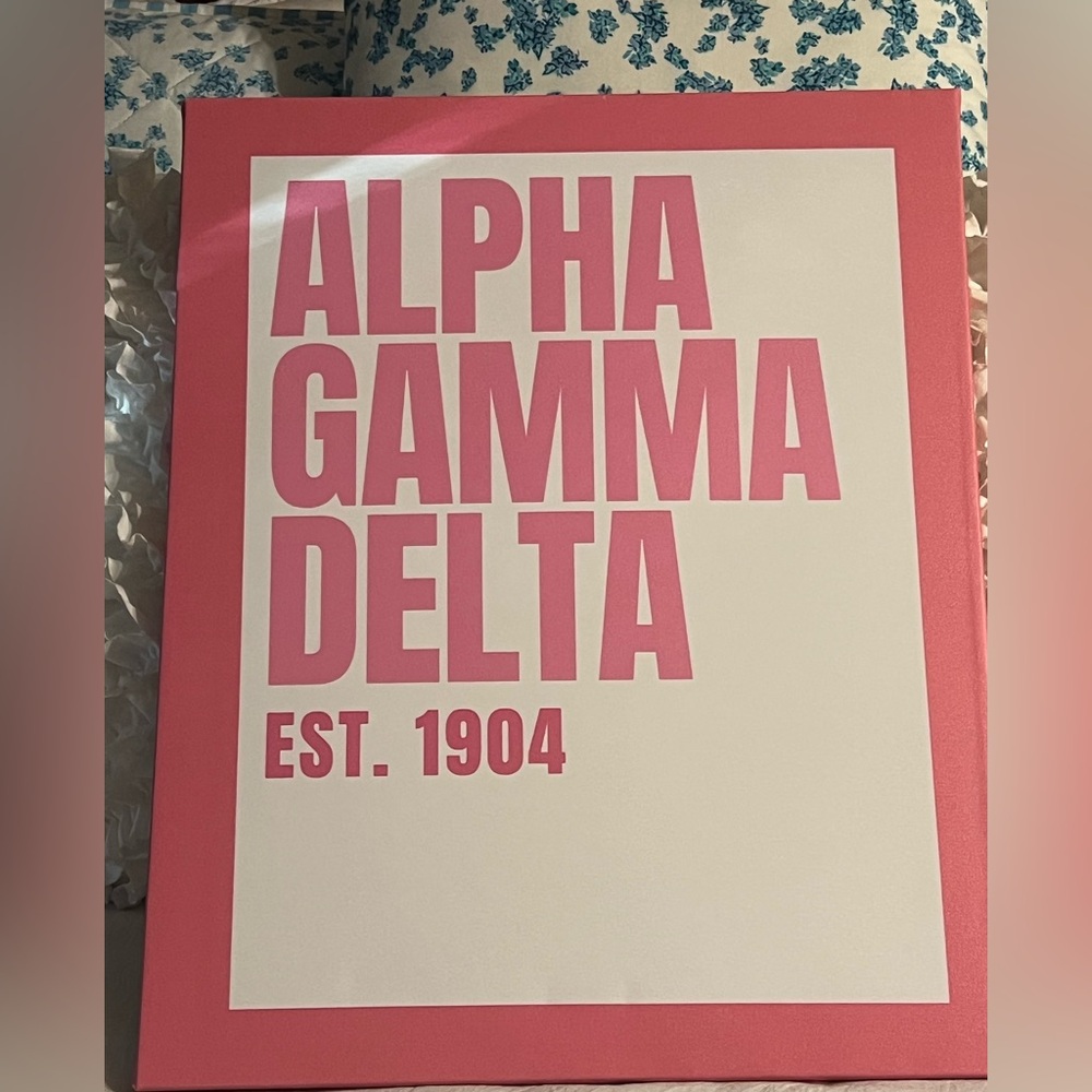 Alpha Gamma Delta 16x20 Canvas Print